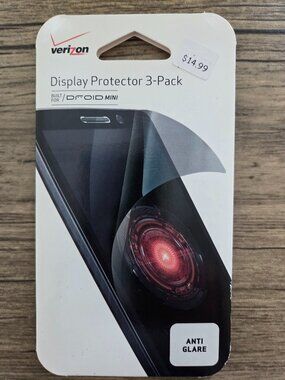 Verizon Display Protector 3-Pack for Droid Mini